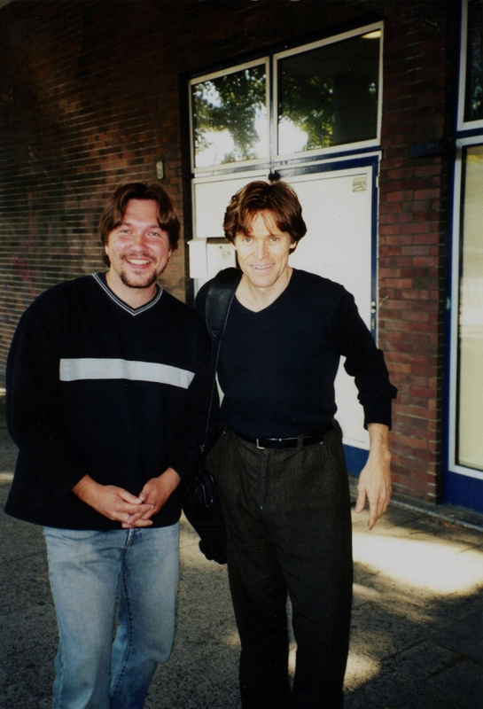 Willem Dafoe Photo with RACC Autograph Collector RB-Autogramme Berlin