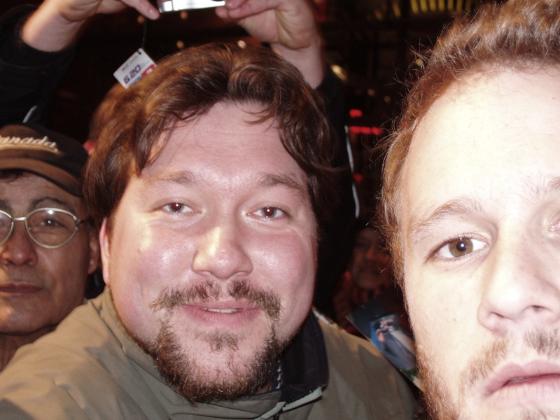 Heath Ledger Photo with RACC Autograph Collector RB-Autogramme Berlin