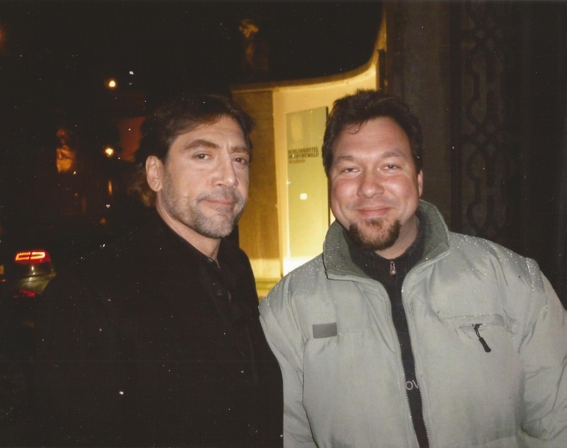 Javier Bardem Photo with RACC Autograph Collector RB-Autogramme Berlin