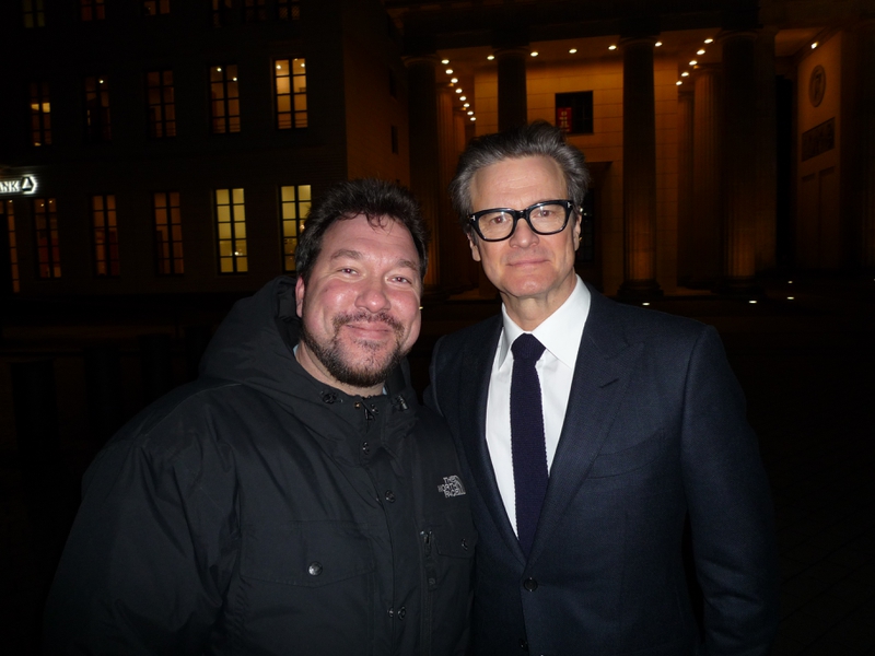 Colin Firth Photo with RACC Autograph Collector RB-Autogramme Berlin Colin Firth Photo with RACC Autograph Collector RB-Autogramme Berlin