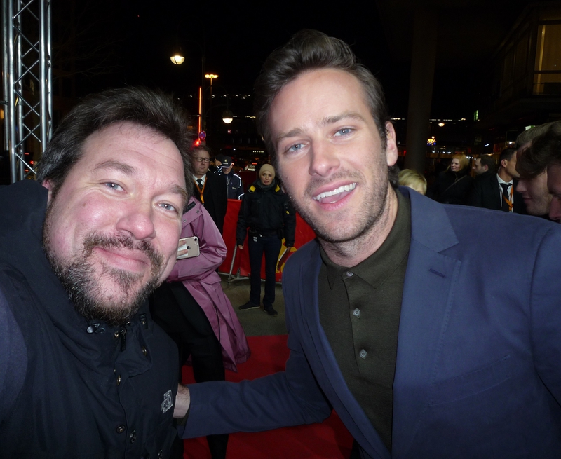Armie Hammer Photo with RACC Autograph Collector RB-Autogramme Berlin Armie Hammer Photo with RACC Autograph Collector RB-Autogramme Berlin