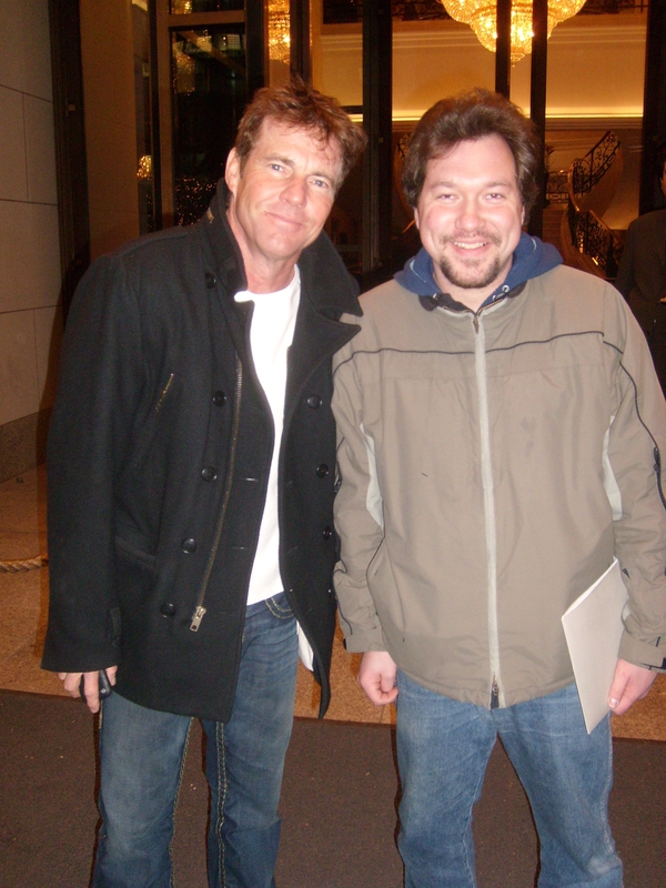 Dennis Quaid Photo with RACC Autograph Collector RB-Autogramme Berlin