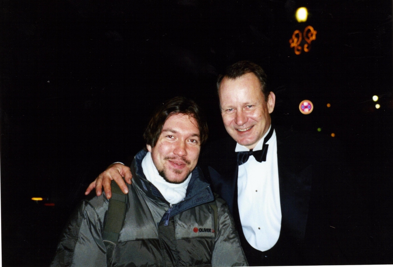 Stellan Skarsgard Photo with RACC Autograph Collector RB-Autogramme Berlin