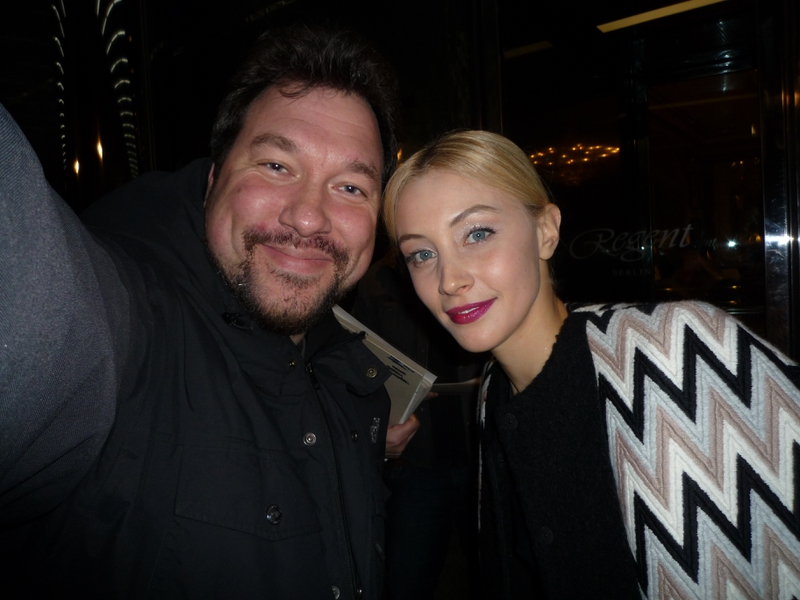 Sarah Gadon Photo with RACC Autograph Collector RB-Autogramme Berlin