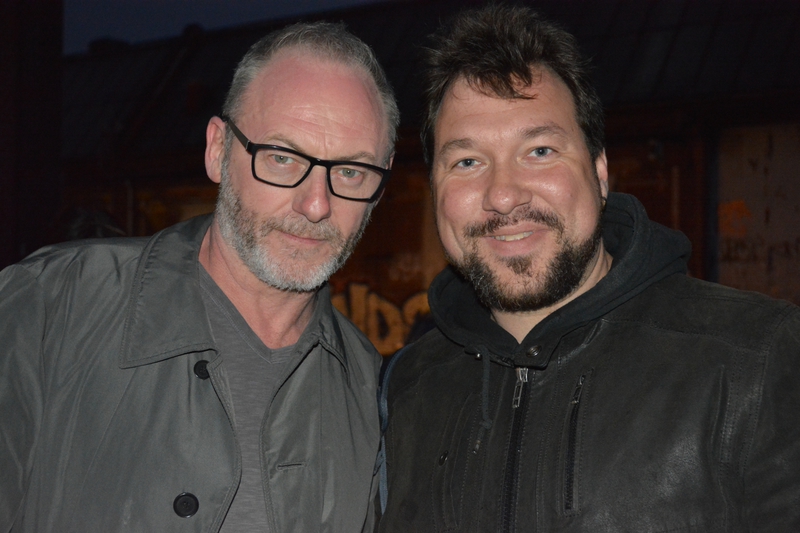 Liam Cunningham Photo with RACC Autograph Collector RB-Autogramme Berlin