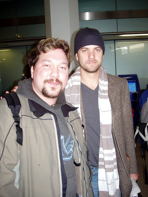 Joshua Jackson Photo with RACC Autograph Collector RB-Autogramme Berlin