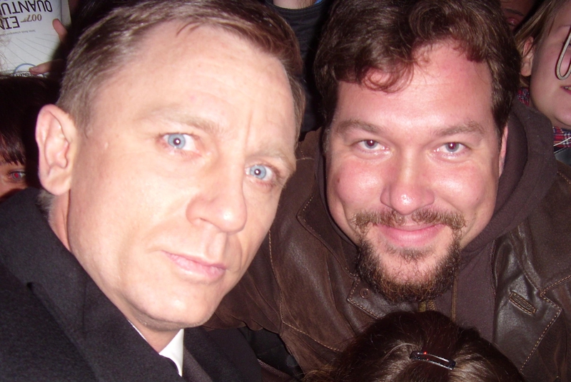 Daniel Craig Photo with RACC Autograph Collector RB-Autogramme Berlin