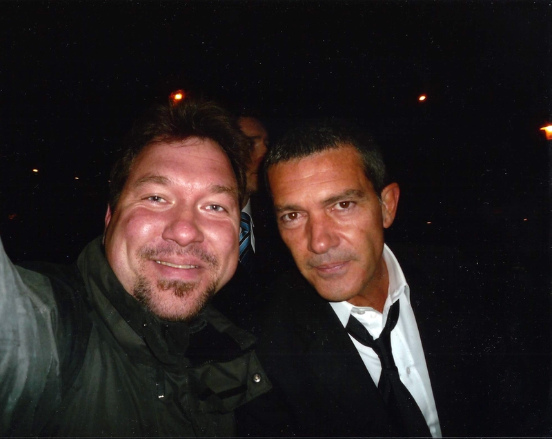 Antonio Banderas Photo with RACC Autograph Collector RB-Autogramme Berlin