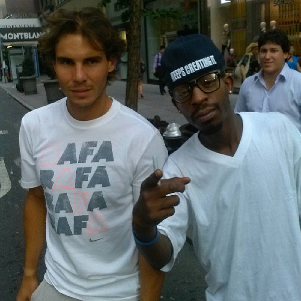 Rafael Nadal with RACC Trusted collector GTV Reality