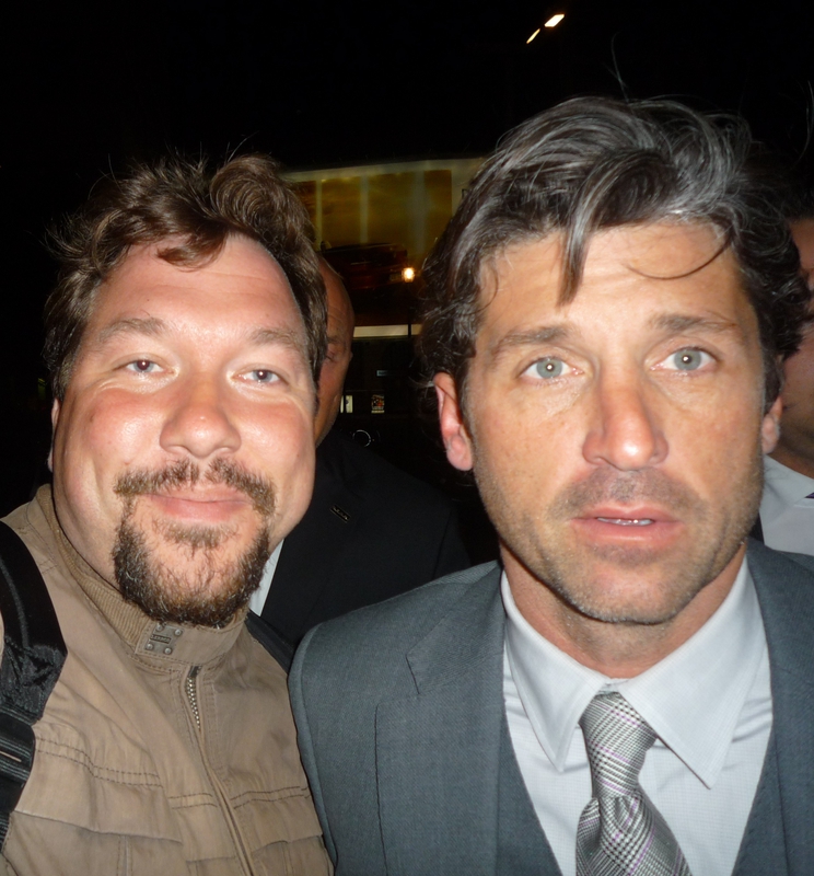 Patrick Dempsey Photo with RACC Autograph Collector RB-Autogramme Berlin Patrick Dempsey Photo with RACC Autograph Collector RB-Autogramme Berlin
