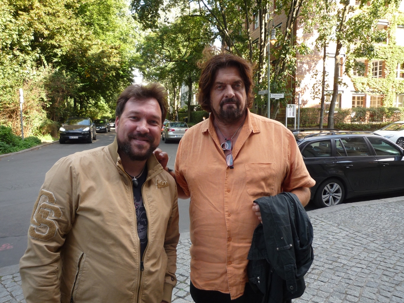 Alan Parsons Photo with RACC Autograph Collector RB-Autogramme Berlin