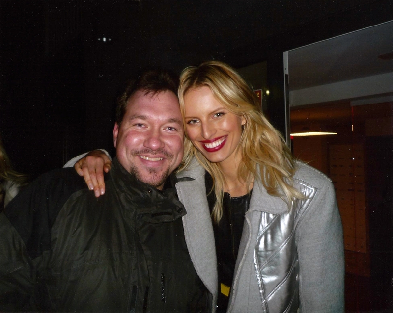 Karolina Kurkova Photo with RACC Autograph Collector RB-Autogramme Berlin