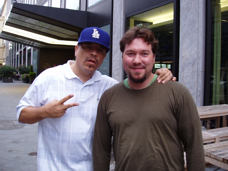 Ice-T Photo with RACC Autograph Collector RB-Autogramme Berlin