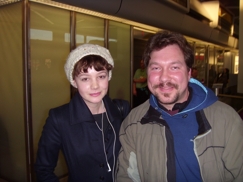 Carey Mulligan Photo with RACC Autograph Collector RB-Autogramme Berlin