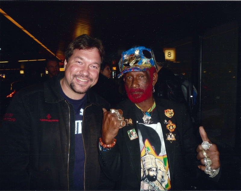 Lee Scratch Perry Photo with RACC Autograph Collector RB-Autogramme Berlin Lee Scratch Perry Photo with RACC Autograph Collector RB-Autogramme Berlin