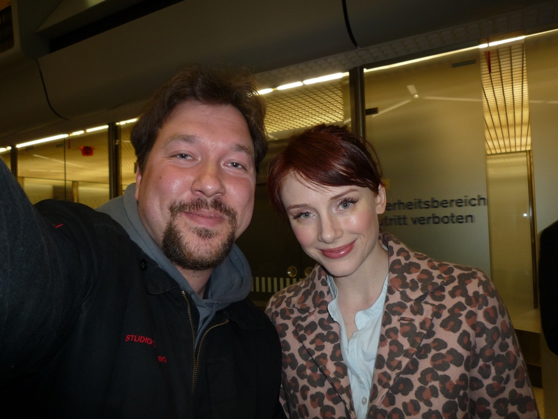 Bryce Dallas Howard Photo with RACC Autograph Collector RB-Autogramme Berlin Bryce Dallas Howard Photo with RACC Autograph Collector RB-Autogramme Berlin