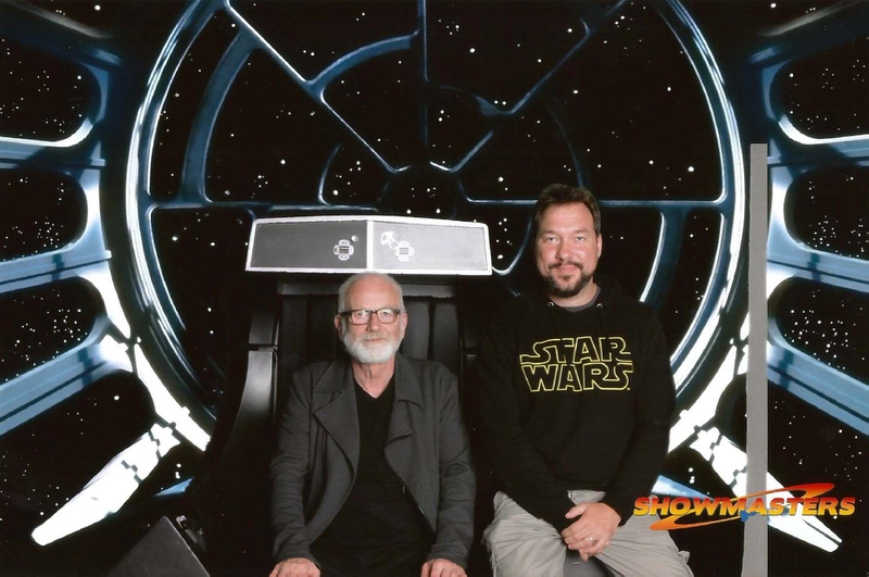 Ian McDiarmid Photo with RACC Autograph Collector RB-Autogramme Berlin