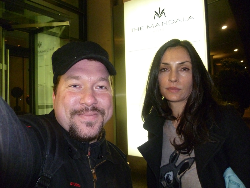 Famke Janssen Photo with RACC Autograph Collector RB-Autogramme Berlin