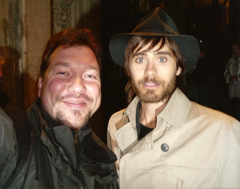 Jared Leto Photo with RACC Autograph Collector RB-Autogramme Berlin