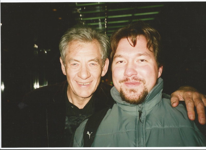 Ian McKellen Photo with RACC Autograph Collector RB-Autogramme Berlin Ian McKellen Photo with RACC Autograph Collector RB-Autogramme Berlin