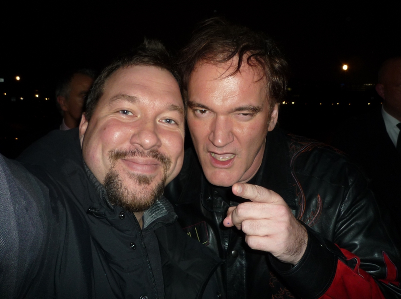 Quentin Tarantino Photo with RACC Autograph Collector RB-Autogramme Berlin