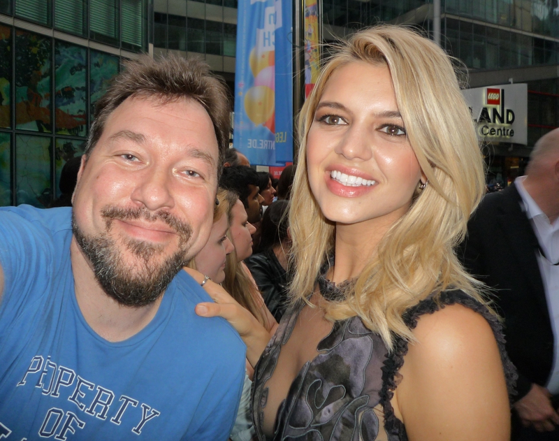 Kelly Rohrbach Photo with RACC Autograph Collector RB-Autogramme Berlin