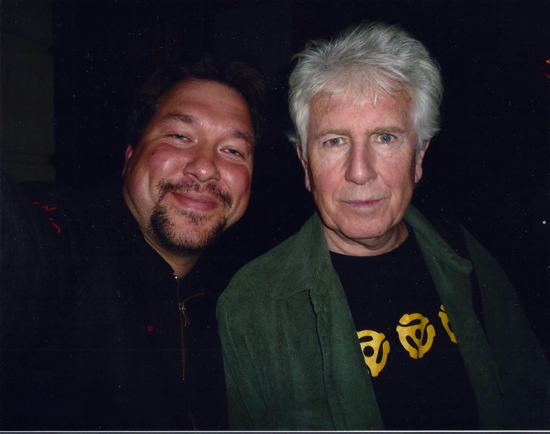 Graham Nash Photo with RACC Autograph Collector RB-Autogramme Berlin