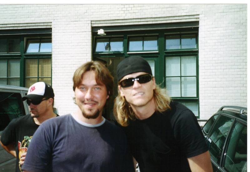 Wes Scantlin Photo with RACC Autograph Collector RB-Autogramme Berlin