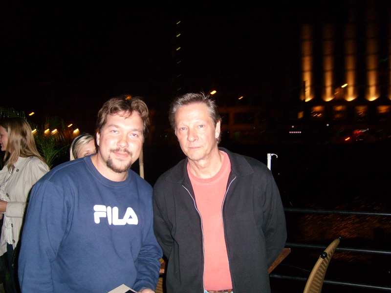 Chris Cooper Photo with RACC Autograph Collector RB-Autogramme Berlin