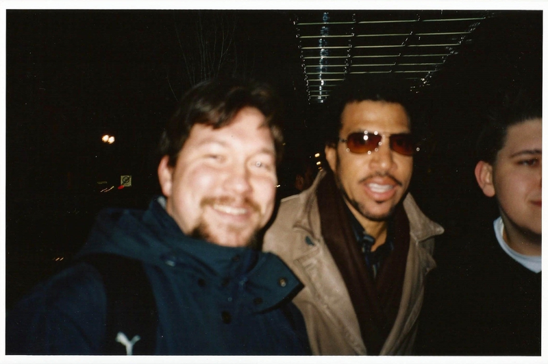 Lionel Richie Photo with RACC Autograph Collector RB-Autogramme Berlin Lionel Richie Photo with RACC Autograph Collector RB-Autogramme Berlin