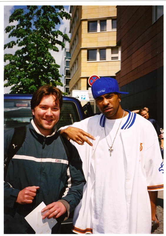 Ginuwine Photo with RACC Autograph Collector RB-Autogramme Berlin