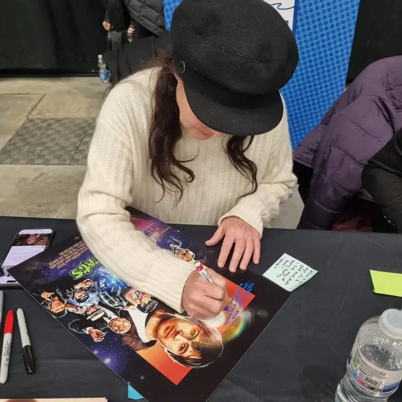 Shannon Doherty Photo with RACC Autograph Collector Abz Autographs