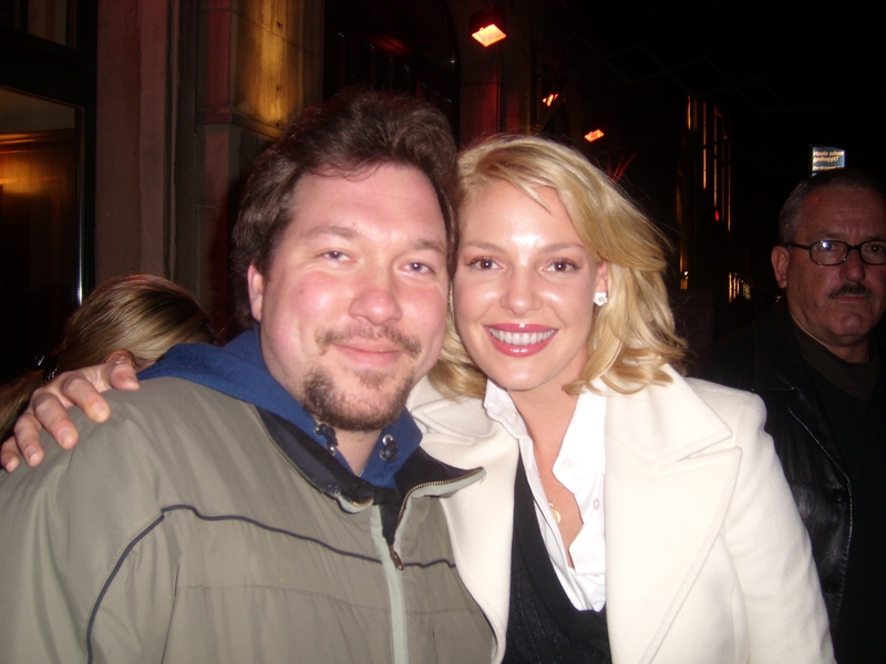 Katherine Heigl Photo with RACC Autograph Collector RB-Autogramme Berlin