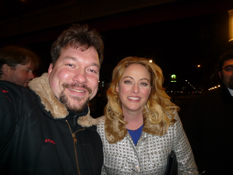 Virginia Madsen Photo with RACC Autograph Collector RB-Autogramme Berlin
