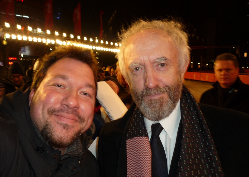Jonathan Pryce Photo with RACC Autograph Collector RB-Autogramme Berlin Jonathan Pryce Photo with RACC Autograph Collector RB-Autogramme Berlin