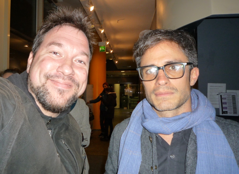 Gael Garcia Bernal Photo with RACC Autograph Collector RB-Autogramme Berlin