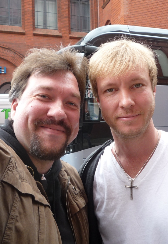 Kenny Wayne Shepherd Photo with RACC Autograph Collector RB-Autogramme Berlin