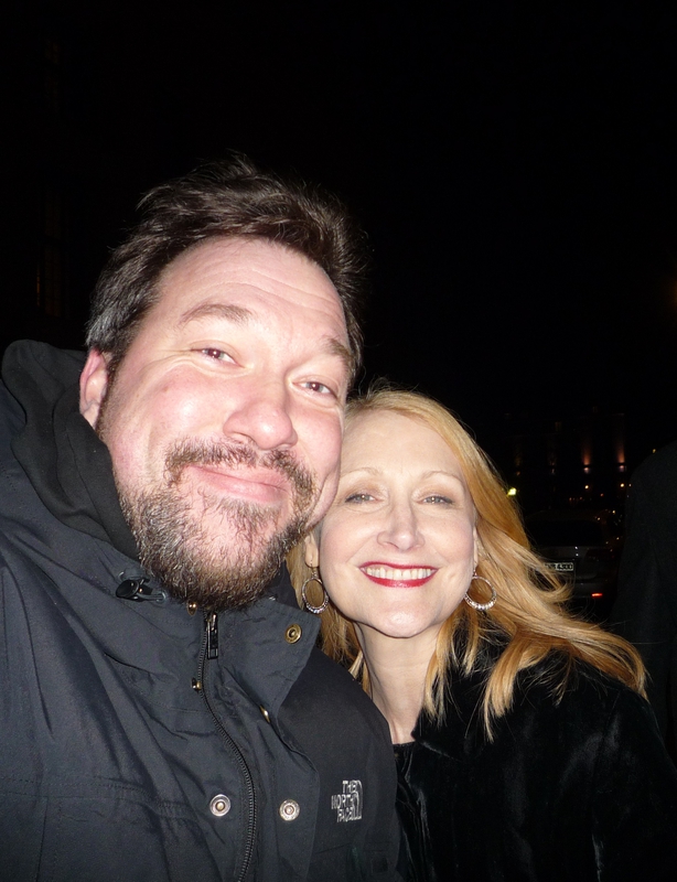 Patricia Clarkson Photo with RACC Autograph Collector RB-Autogramme Berlin