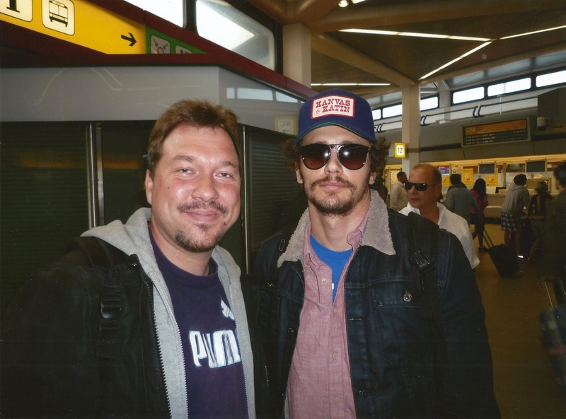 James Franco Photo with RACC Autograph Collector RB-Autogramme Berlin James Franco Photo with RACC Autograph Collector RB-Autogramme Berlin