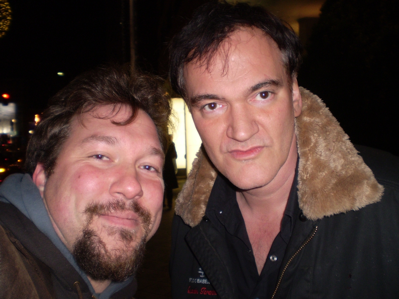 Quentin Tarantino Photo with RACC Autograph Collector RB-Autogramme Berlin