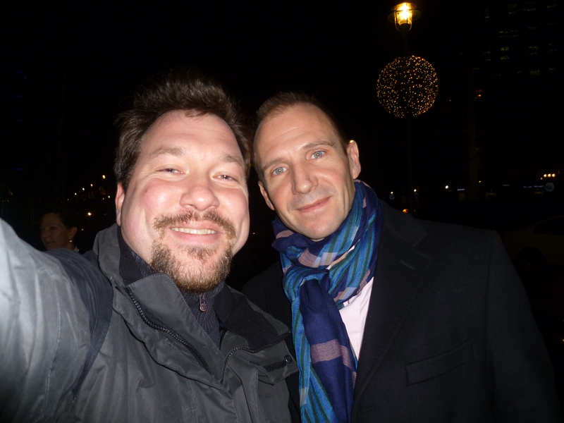 Ralph Fiennes Photo with RACC Autograph Collector RB-Autogramme Berlin Ralph Fiennes Photo with RACC Autograph Collector RB-Autogramme Berlin