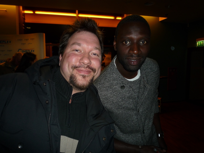 Omar Sy Photo with RACC Autograph Collector RB-Autogramme Berlin