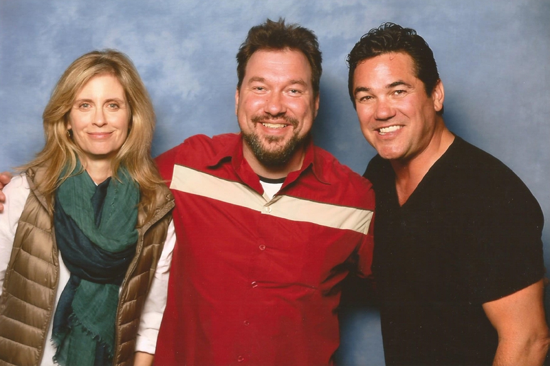 Dean Cain Helen Slater Photo with RACC Autograph Collector RB-Autogramme Berlin