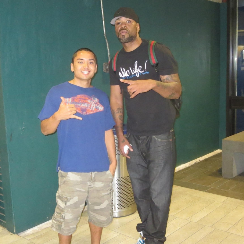 Method Man Photo with RACC Autograph Collector Blue Line Signatures