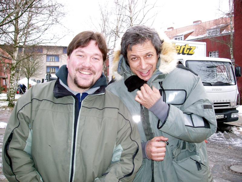 Jeff Goldblum Photo with RACC Autograph Collector RB-Autogramme Berlin