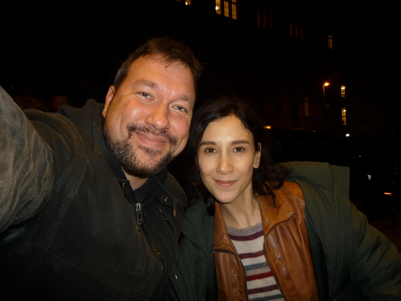 Sibel Kekilli Photo with RACC Autograph Collector RB-Autogramme Berlin