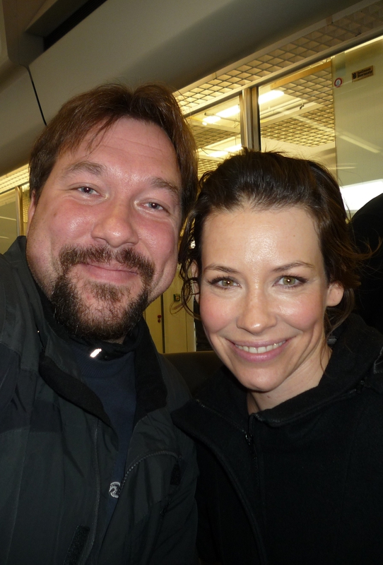 Evangeline Lilly Photo with RACC Autograph Collector RB-Autogramme Berlin