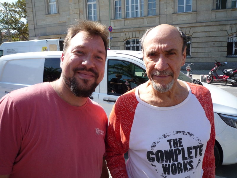 F. Murray Abraham Photo with RACC Autograph Collector RB-Autogramme Berlin