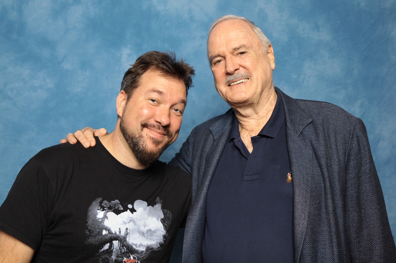 John Cleese Photo with RACC Autograph Collector RB-Autogramme Berlin