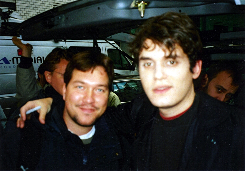 John Mayer Photo with RACC Autograph Collector RB-Autogramme Berlin